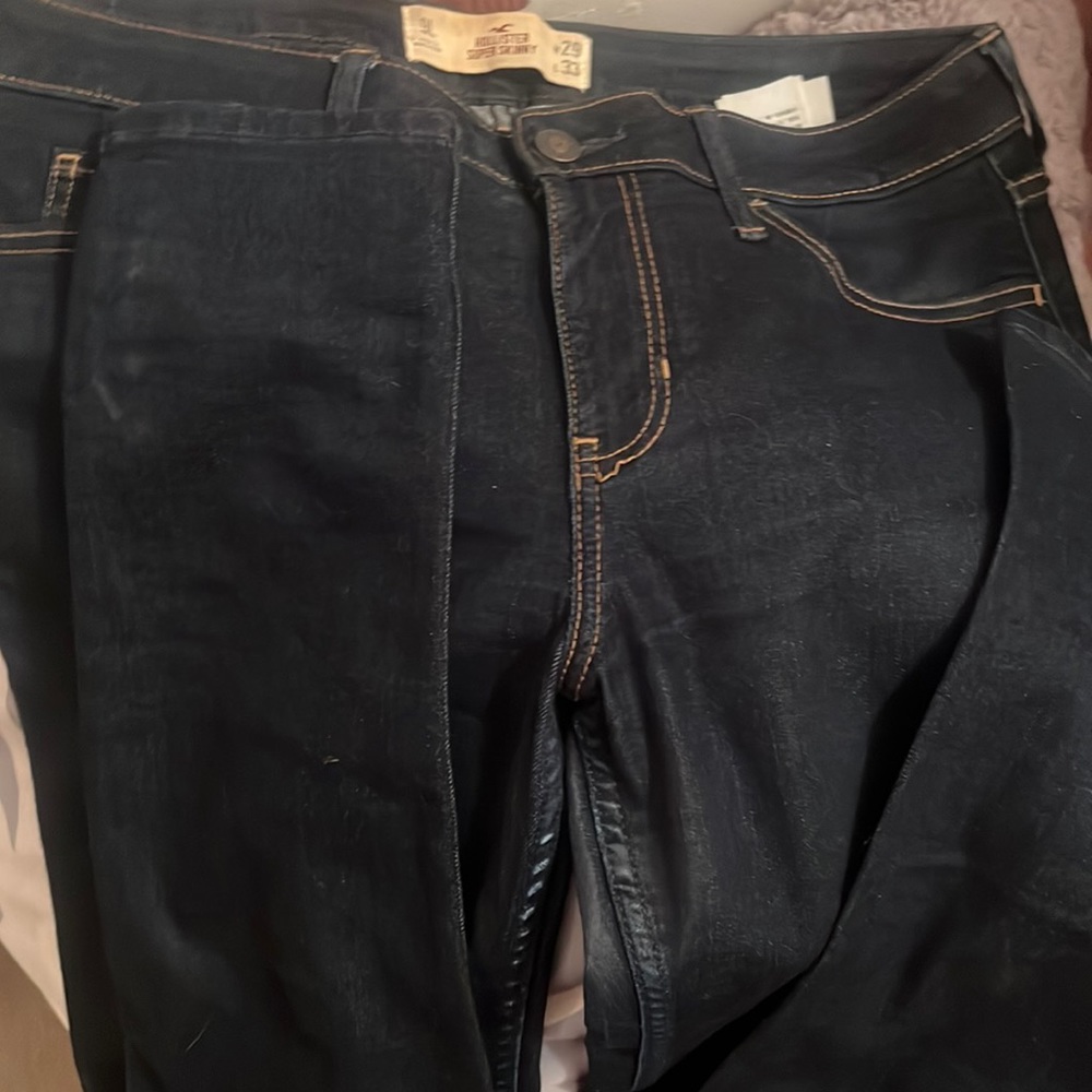 Jeans Hollister size 29, length 33 skinny cut